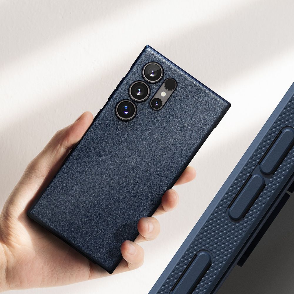 Ringke Samsung Galaxy S24 Ultra Onyx Durable TPU Case Θήκη Σιλικόνης - Navy Blue