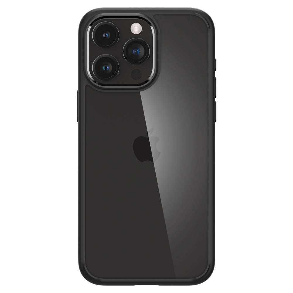 Spigen iPhone 15 Pro Max Ultra Hybrid Σκληρή Θήκη με Πλαίσιο Σιλικόνης - Matte Black