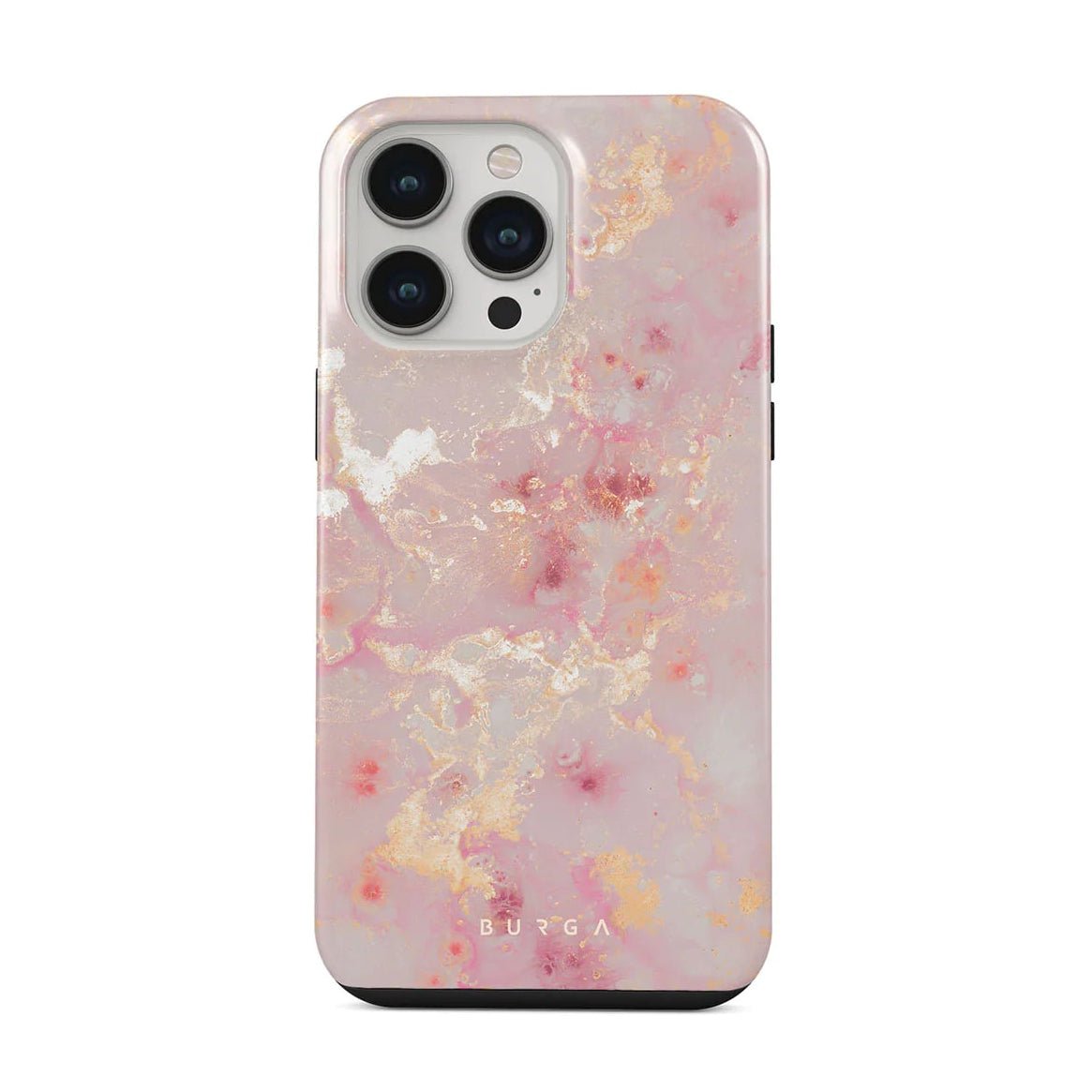 Burga iPhone 14 Pro Max Fashion Tough Σκληρή Θήκη - Golden Coral