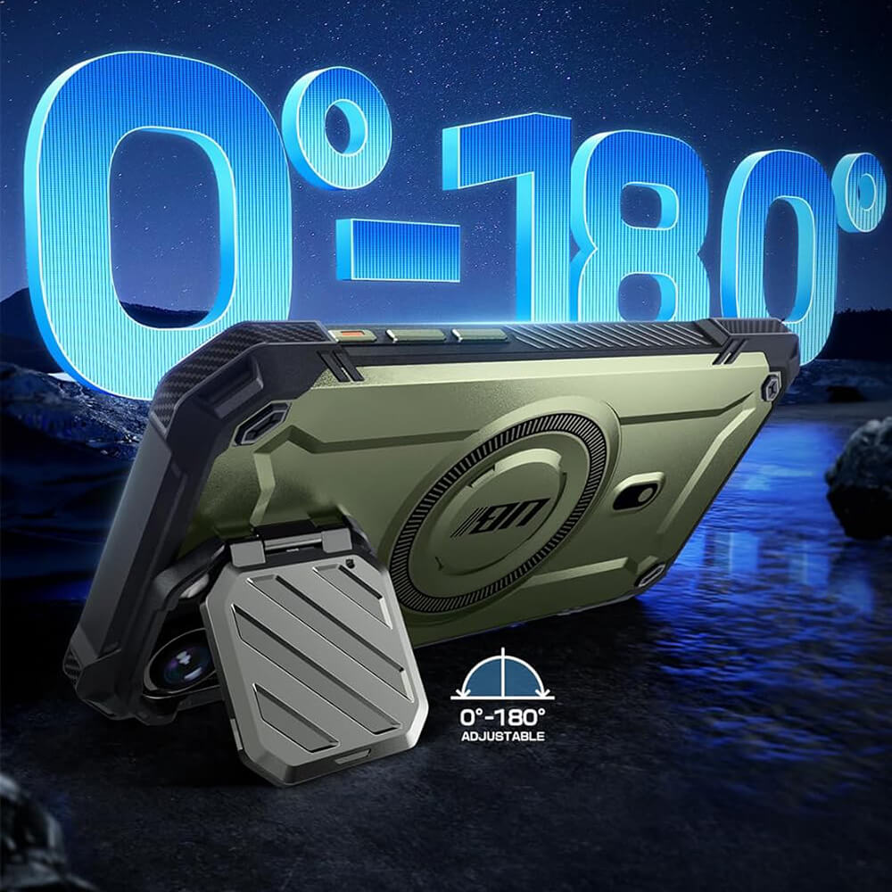 Supcase iPhone 15 Pro Max - Unicorn Beetle XT MagSafe - Σκληρή Θήκη με Προστασία Κάμερας / Stand - Guldan