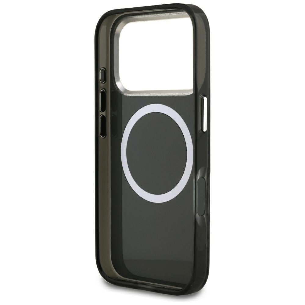 Karl Lagerfeld iPhone 17 Pro - IML Choupette Head Logo MagSafe - Σκληρή Θήκη με Πλαίσιο Σιλικόνης - Black - KLHMP17LHMKBCHOK