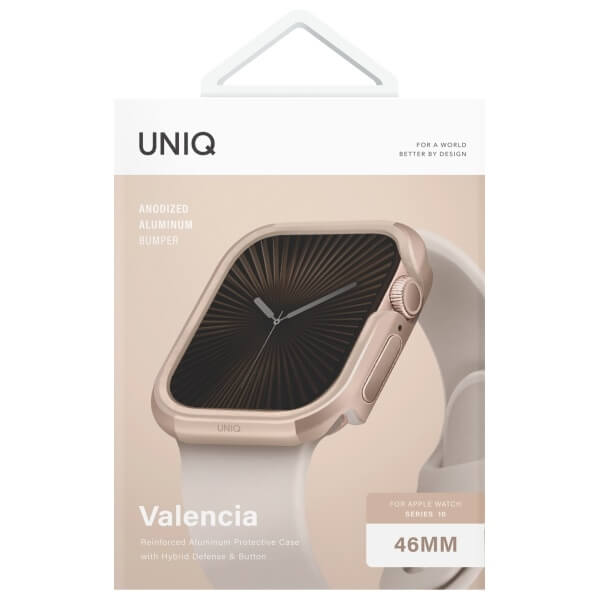 Uniq Θήκη Apple Watch 10/11 - 46mm Valencia Hybrid - Gold