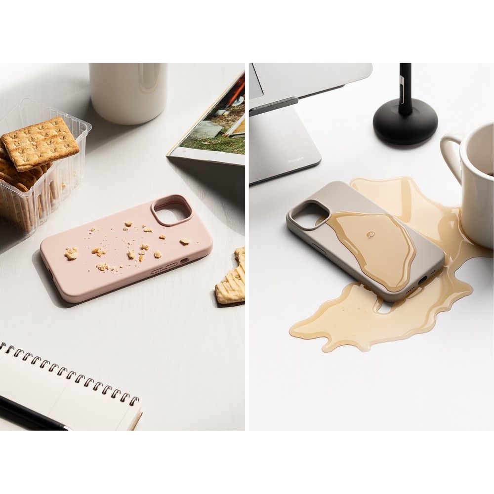 Ringke iPhone 14 Pro Silicone Case Θήκη Σιλικόνης - Deep Purple