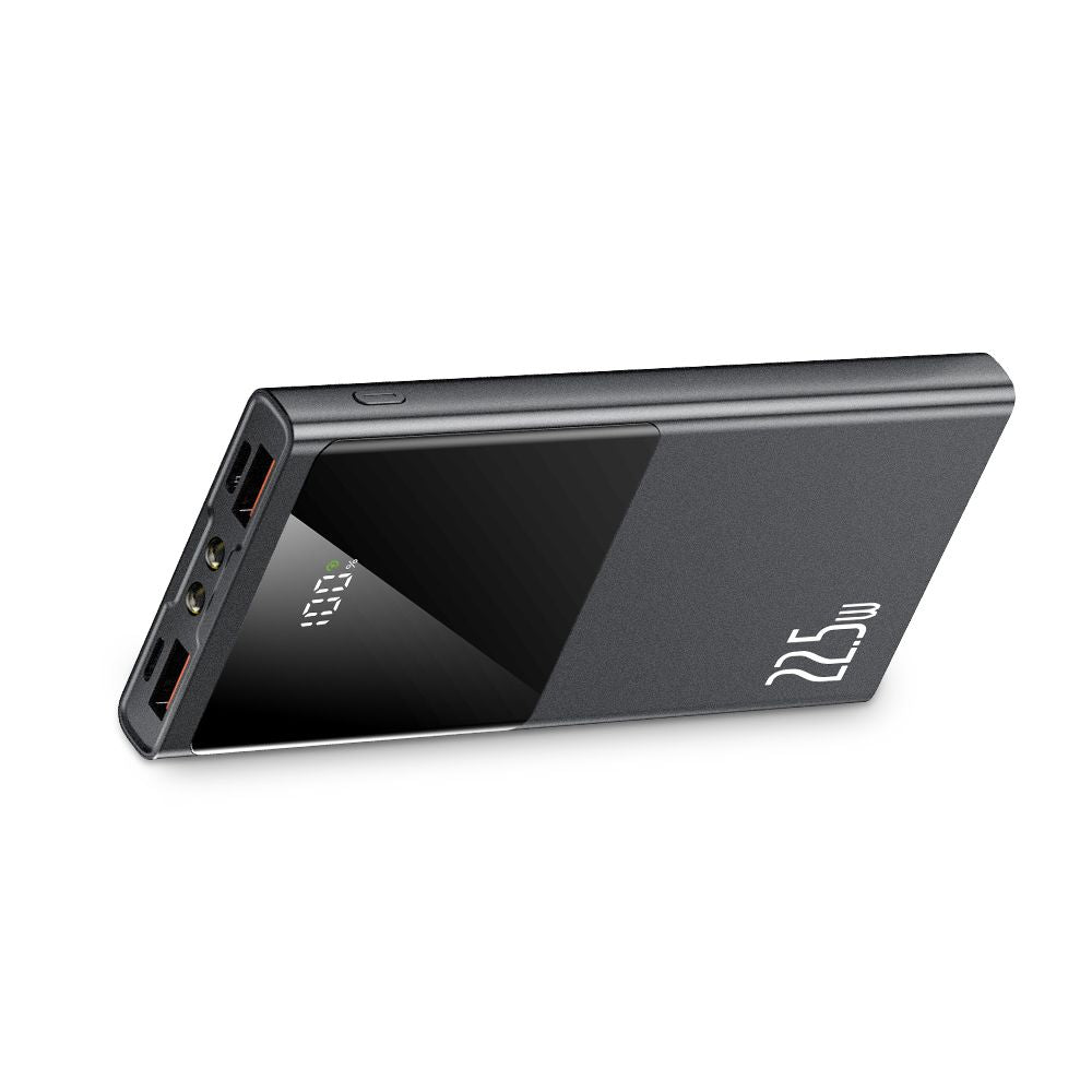 Tech-Protect PB12-22.5W Power Bank 10000mAh με 2 Θύρες USB και 1 Θύρα Type-C - Grey