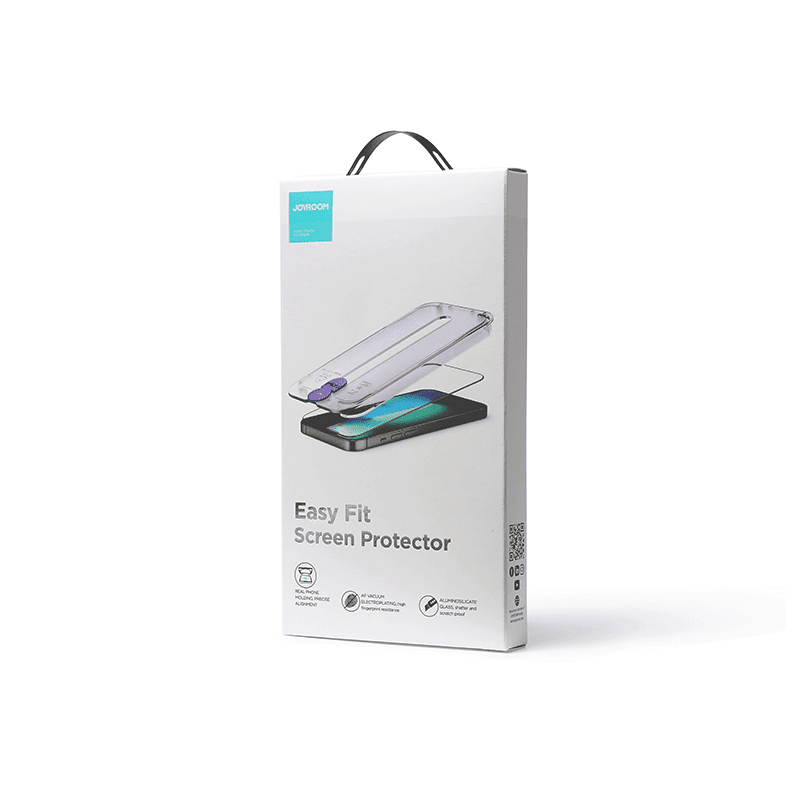 Joyroom Knight Series iPhone 14 Pro Max 9H Tempered Glass Αντιχαρακτικό Γυαλί Οθόνης με Κιτ Τοποθέτησης - Black - JR - H12