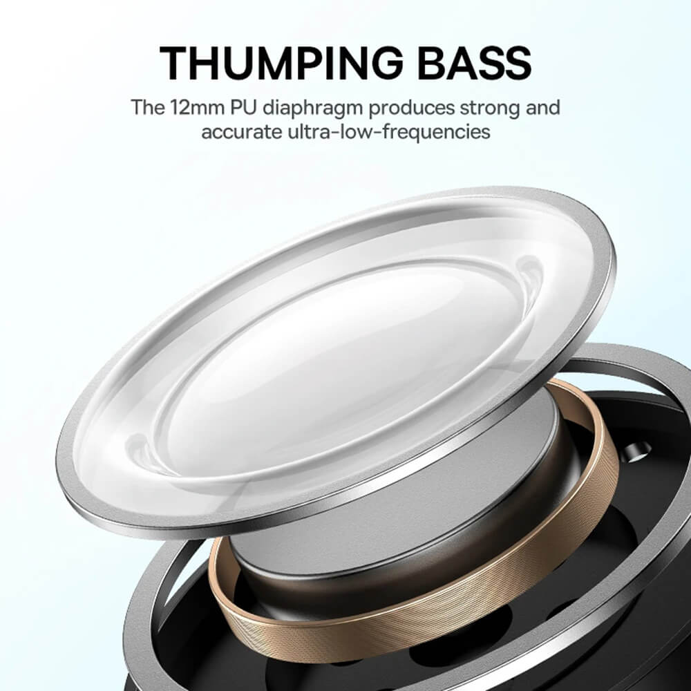 Baseus Bowie E19 - TWS Bluetooth 5.3 - Ασύρματα ακουστικά για Κλήσεις / Μουσική - Black