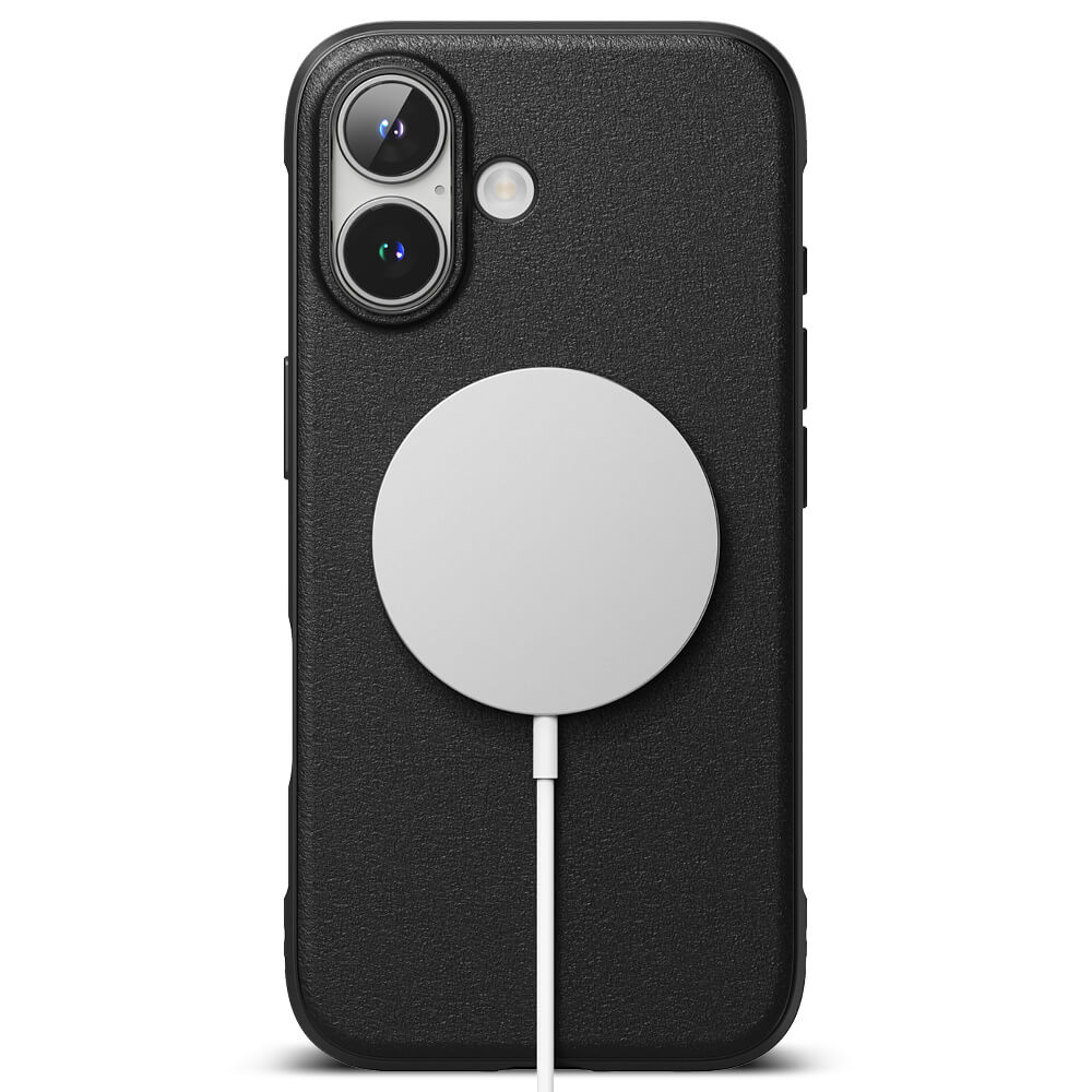 Ringke iPhone 16 Plus Onyx MagSafe Durable TPU Case Θήκη Σιλικόνης με MagSafe - Black