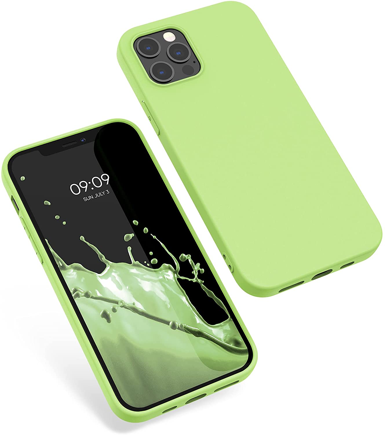 KW iPhone 12 Pro Max Θήκη Σιλικόνης TPU - Tomatillo - 53940.214
