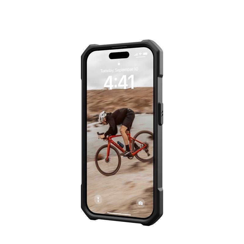 UAG iPhone 15 Pro Essential Armor MagSafe Θήκη Σιλικόνης TPU με MagSafe - Black