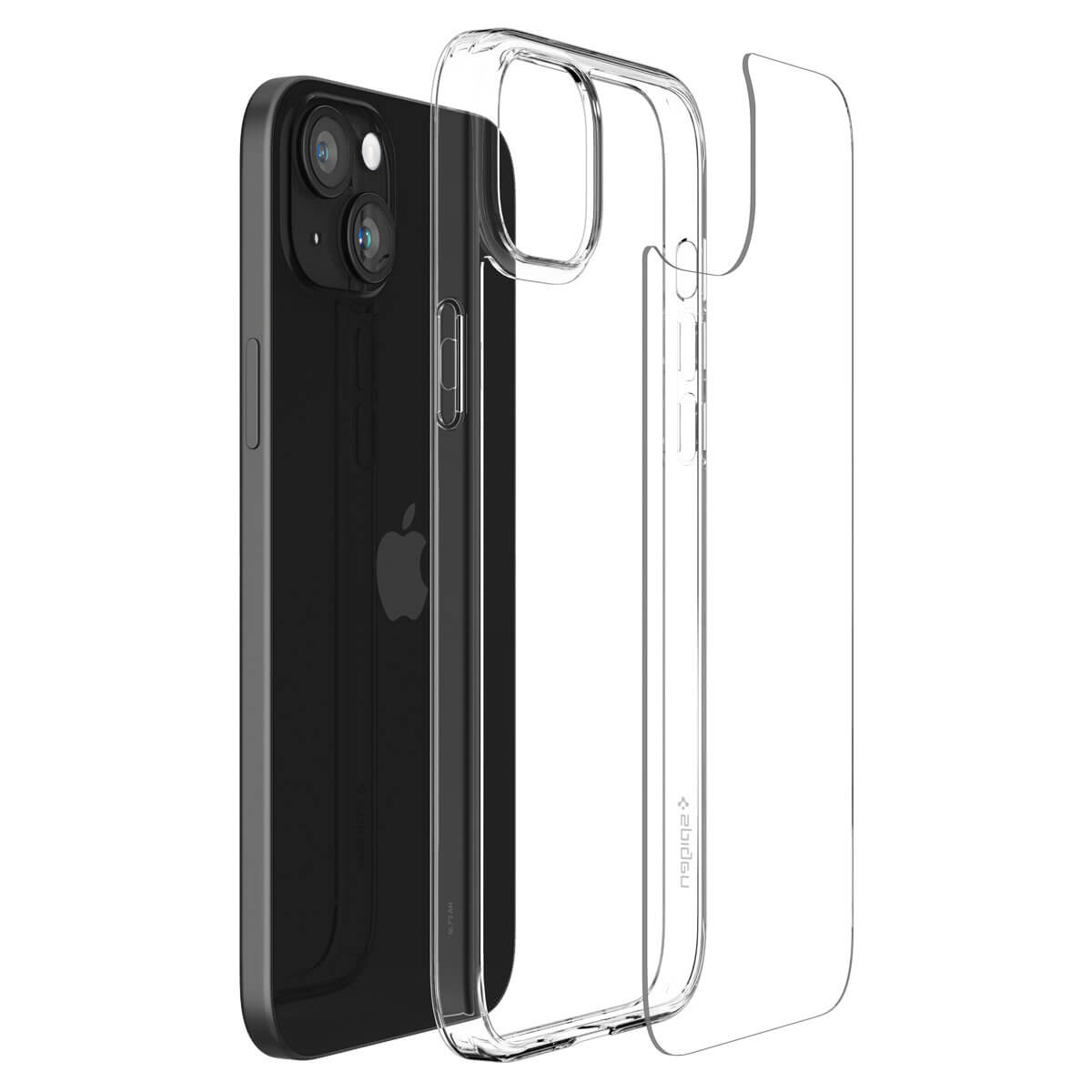 Spigen iPhone 15 Plus AirSkin Hybrid Σκληρή Θήκη - Crystal Clear