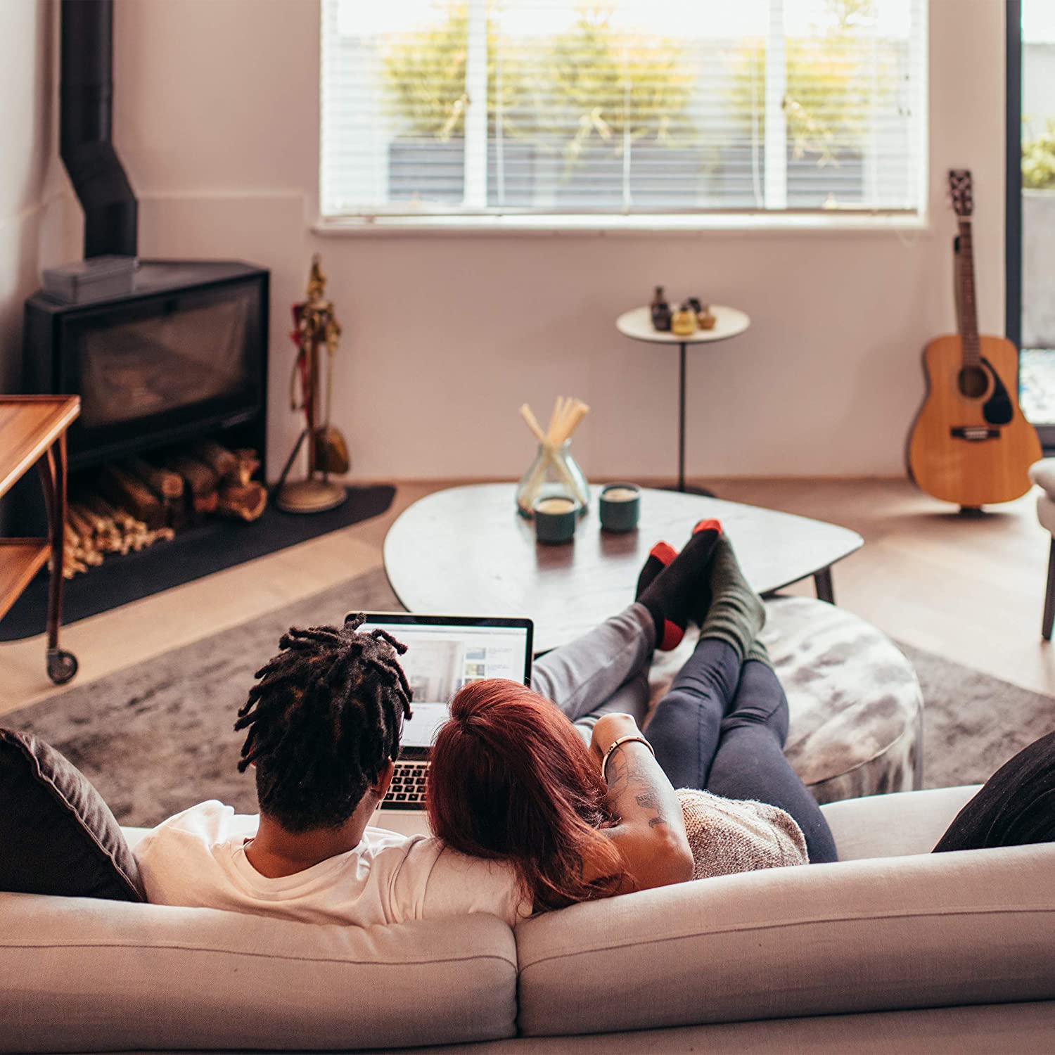 Relaxdays Bamboo Τραπεζάκι Κρεβατιού με Ρυθμιζόμενο Ύψος για Φορητό Υπολογιστή με Βάση για Ποτήρι - Brown - 4052025232559