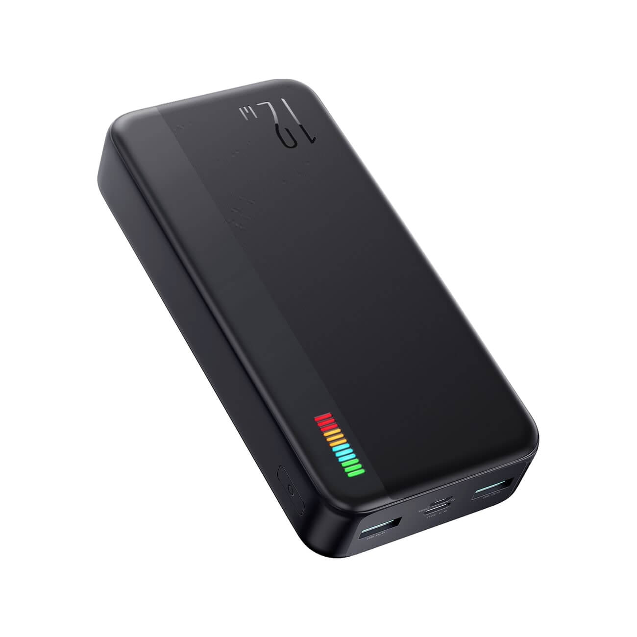 Joyroom JR-T017 Dazzling Series 20000Ah PowerBank 12W με 2 θύρες USB - Black