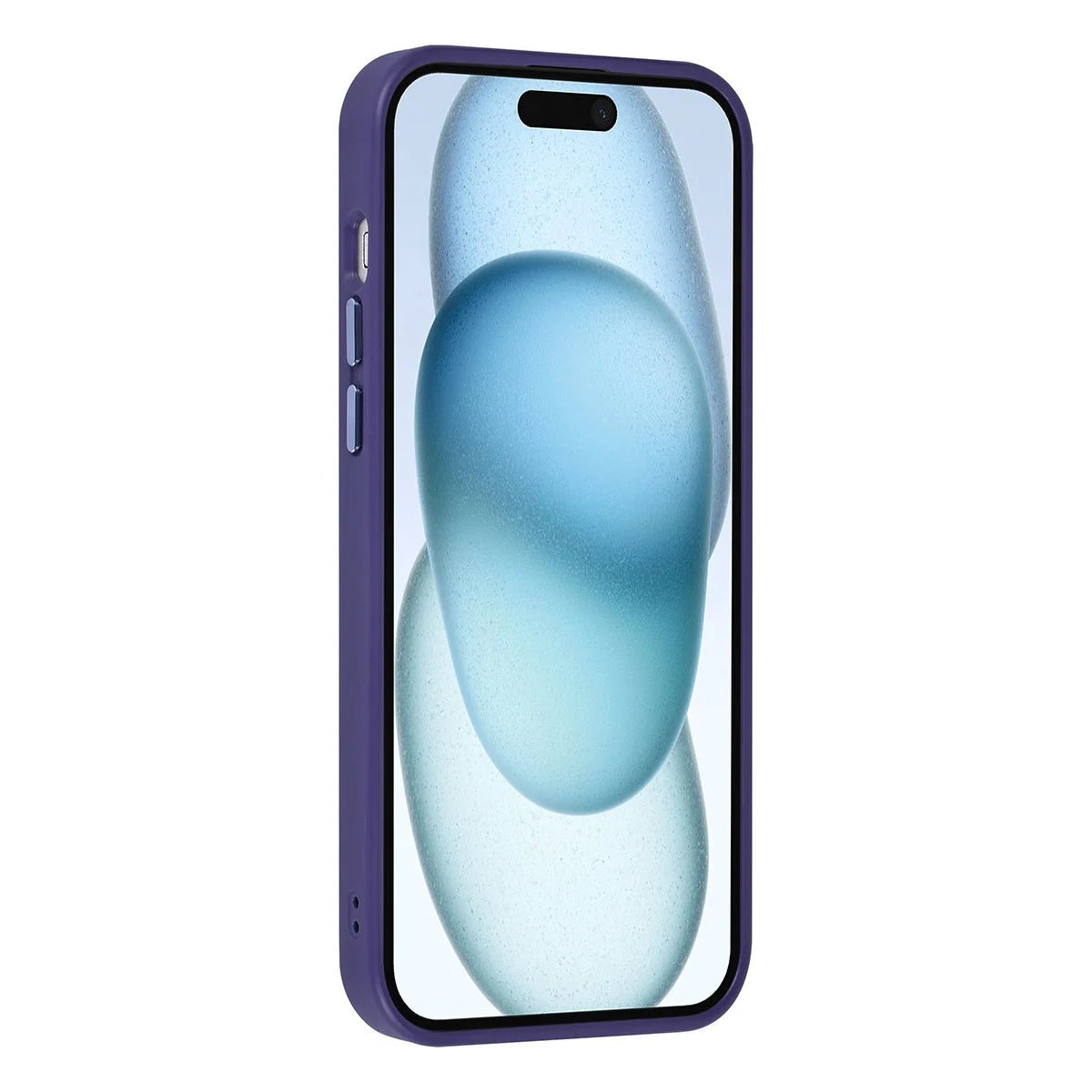 Tuniq iPhone 15 Plus / 14 Plus - MagSafe Σκληρή Θήκη με Πλαίσιο Σιλικόνης - Μοβ Ματ / Διάφανη
