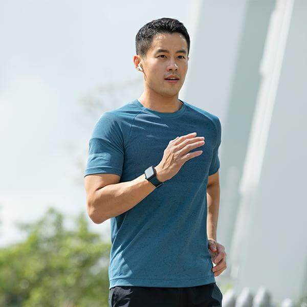 Uniq Λουράκι Apple Watch 2 / 3 / 4 / 5 / 6 / 7 / 8 / 9 / SE / ULTRA 1 / ULTRA 2 - 42 / 44 / 45 / 49 mm Linus Airosoft Σιλικόνης - Grey / Chalk Grey