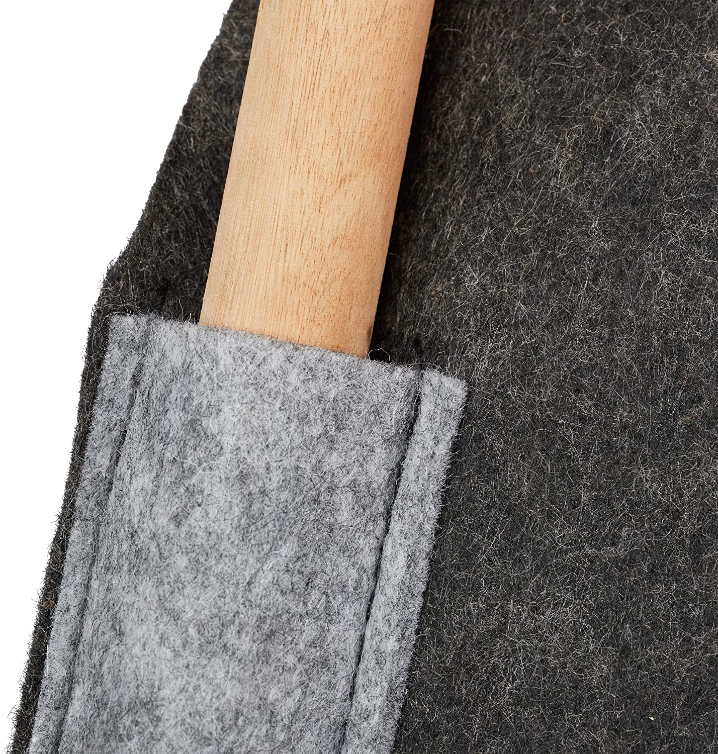 Relaxdays Σκηνή σε Στυλ Τeepee από Τσόχα για Γάτες και Σκύλους - 70,5 x 59,5 x 59 cm - Dark Grey - 4052025913519