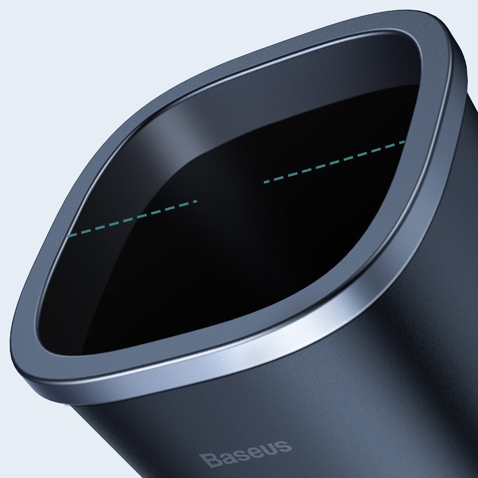 Baseus Automotive Garbage Can - Μίνι Κάδος Απορριμμάτων για το Αυτοκίνητο - Black - CRLJT - A01