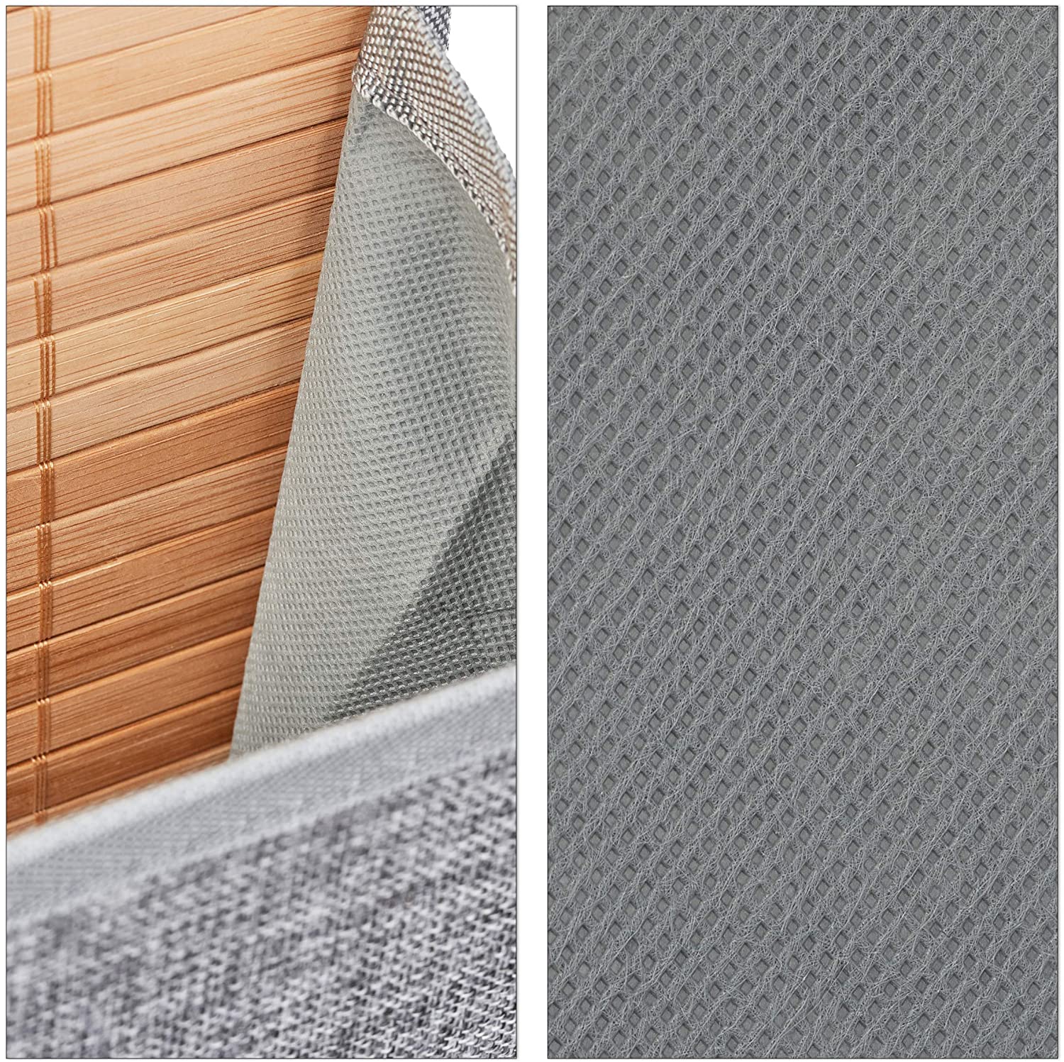 Relaxdays Διοργανωτής Τοίχου από Μπαμπού για το Γραφείο και τον Διάδρομο - Grey - Medium - 4052025960957