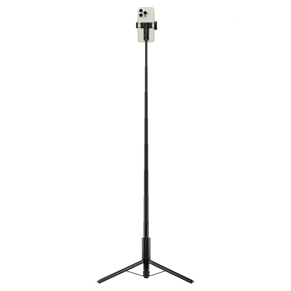 Spigen S541W Selfie Stick Τρίποδο με Bluetooth Τηλεχειριστήριο - Black