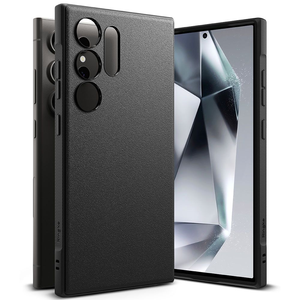 Ringke Samsung Galaxy S24 Ultra Onyx Durable TPU Case Θήκη Σιλικόνης - Black