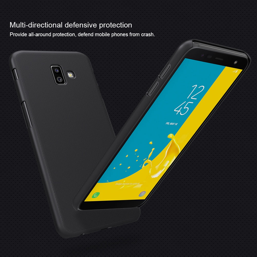 Nillkin Samsung Galaxy J6 Plus 2018 Super Frosted Shield Rugged Σκληρή Θήκη - Black