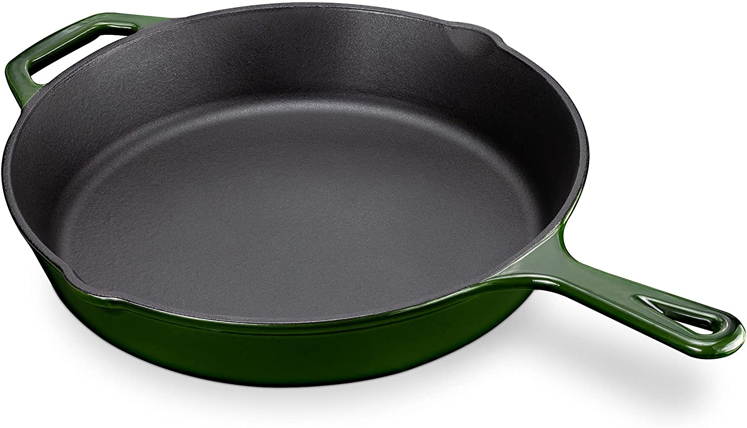 Navaris Μαντεμένιο Τηγάνι - 30cm - Dark Green - 53784.02