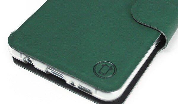 Mobiwear iPhone 13 Pro Max Θήκη Βιβλίο Slim Flip - Πράσινη - S_GRB