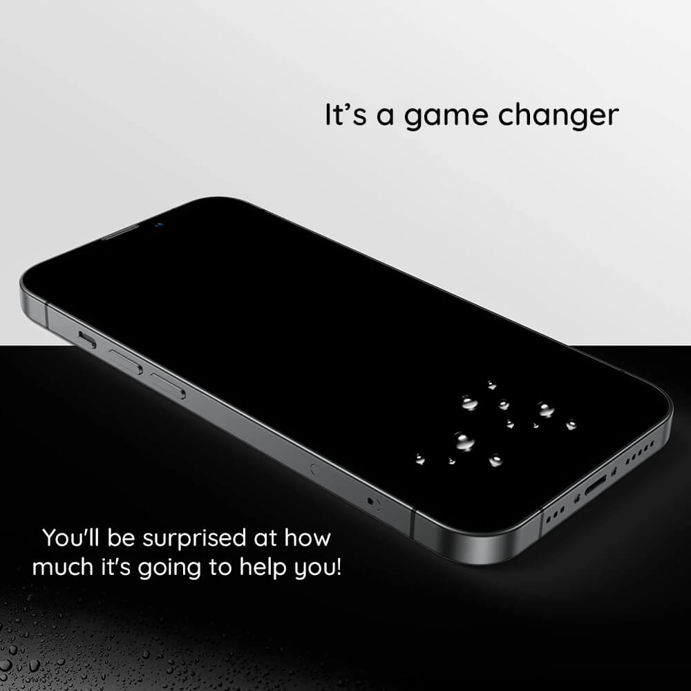 Lito iPhone 15 Plus HD Pro Privacy Αντιχαρακτικό Γυαλί Οθόνης - Black