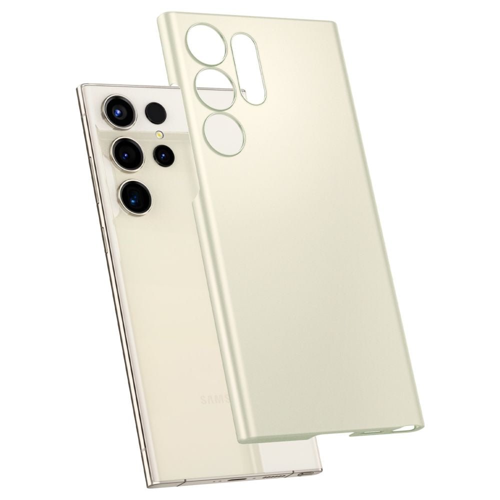 Spigen Samsung Galaxy S23 Ultra AirSkin Λεπτή Θήκη - Shiny Cream
