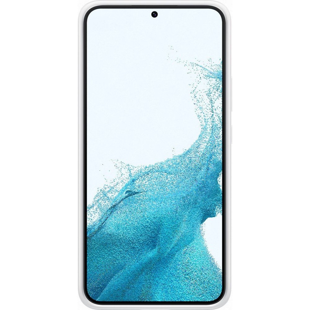 Samsung Frame Cover Samsung Galaxy S22 Plus Σκληρή Θήκη με Πλαίσιο Σιλικόνης - White - EF - MS906CWEGWW
