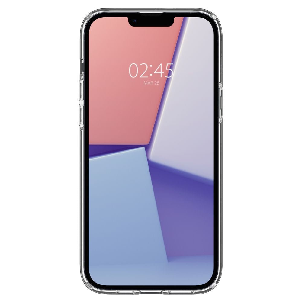 Spigen iPhone 14 Plus / iPhone 15 Plus Ultra Hybrid Mag Σκληρή Θήκη με Πλαίσιο Σιλικόνης Και MagSafe - Black / Διάφανη
