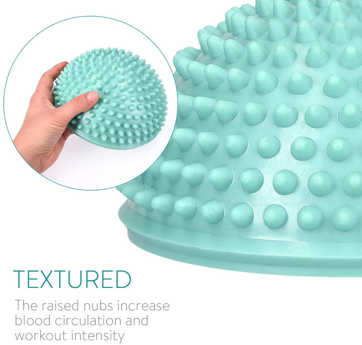 Navaris Balance Pods - Σετ με 2 Μπάλες Ισορροπίας - Mint / Bordeaux - 44333.71.13