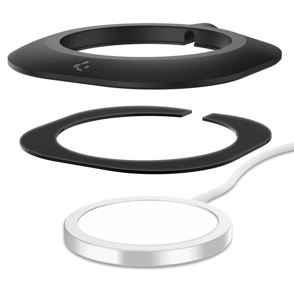 Spigen MagFit Pad Βάση Στήριξης για Φορτιστή MagSafe - Black