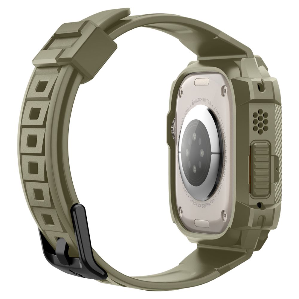 Spigen Λουράκι Apple Watch Ultra (1/2/3) - 49mm Rugged Armor Pro - Vintage Khaki