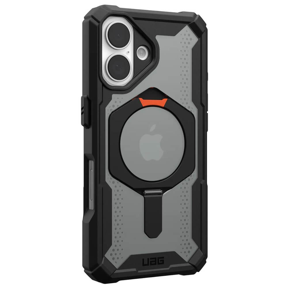 UAG iPhone 16 Plasma XTE MagSafe Σκληρή Θήκη με Stand - Black / Orange