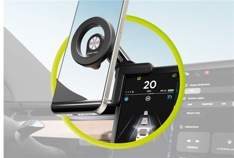 Mobile Origin Μαγνητική Βάση Κινητού για Αυτοκίνητο MO20 – Γωνιακής Τοποθέτησης - Black