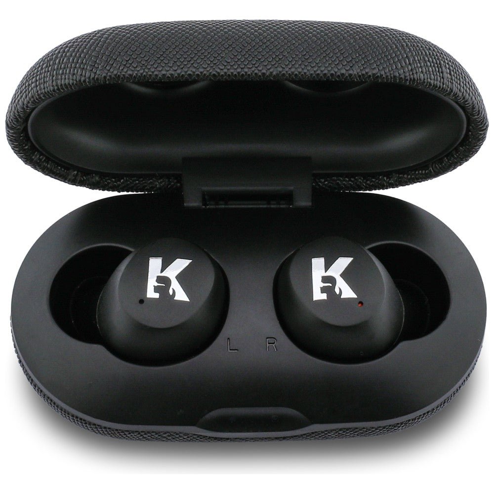 Karl Lagerfeld Ασύρματα Bluetooth Ακουστικά για Κλήσεις / Μουσική - ENC Saffiano Logo - Black