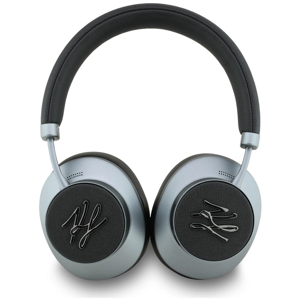 Karl Lagerfeld Ασύρματα Bluetooth Ακουστικά - Karl Grained Initials - Black