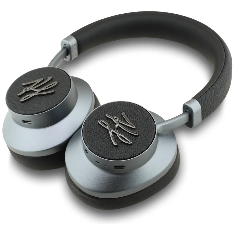 Karl Lagerfeld Ασύρματα Bluetooth Ακουστικά - Karl Grained Initials - Black