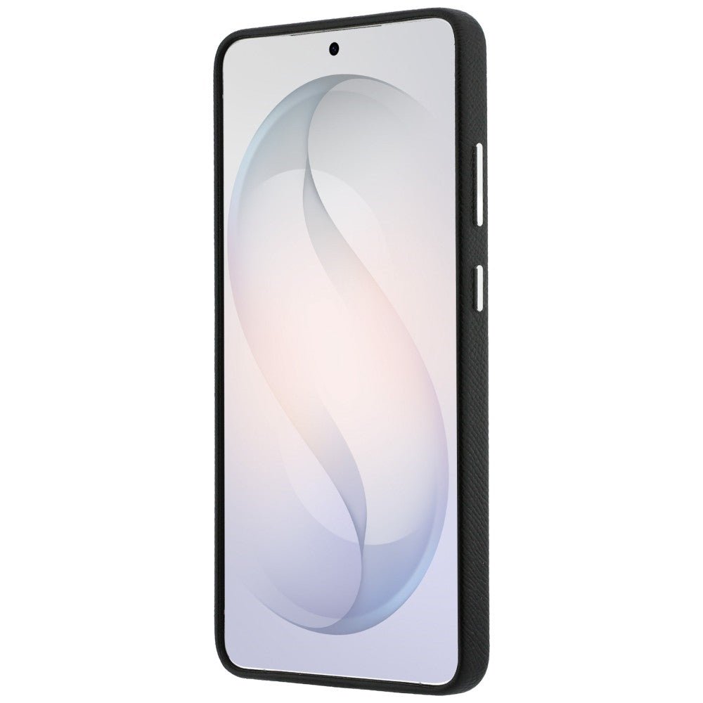 Karl Lagerfeld Samsung Galaxy S26 Ultra - Σκληρή Θήκη με Επένδυση Συνθετικού Δέρματος και MagSafe - Saffiano KC Metal Logo - Black