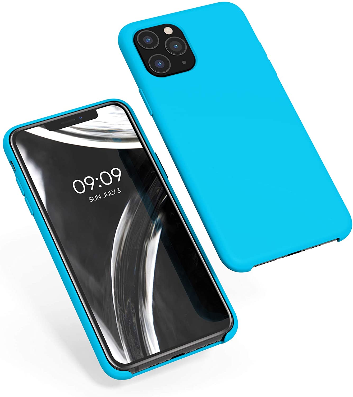 KW iPhone 11 Pro Θήκη Σιλικόνης Rubber TPU - Ice Blue - 49726.205