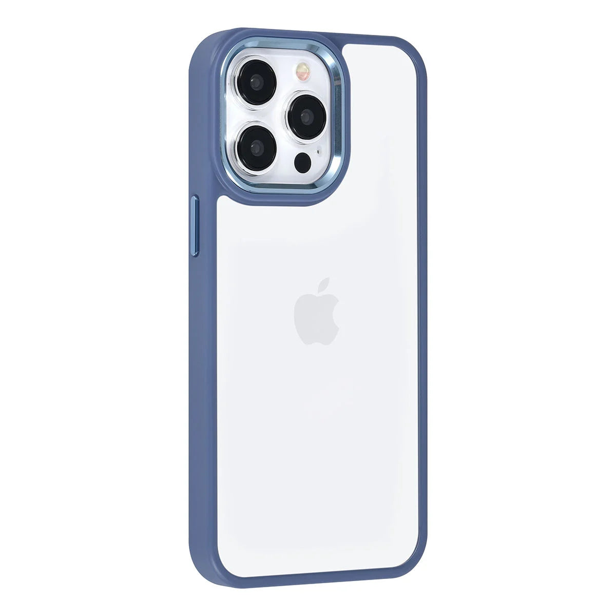 Tuniq iPhone 15 Pro Max - Σκληρή Θήκη με Πλαίσιο Σιλικόνης - Ανοιχτό Μπλε / Διάφανο