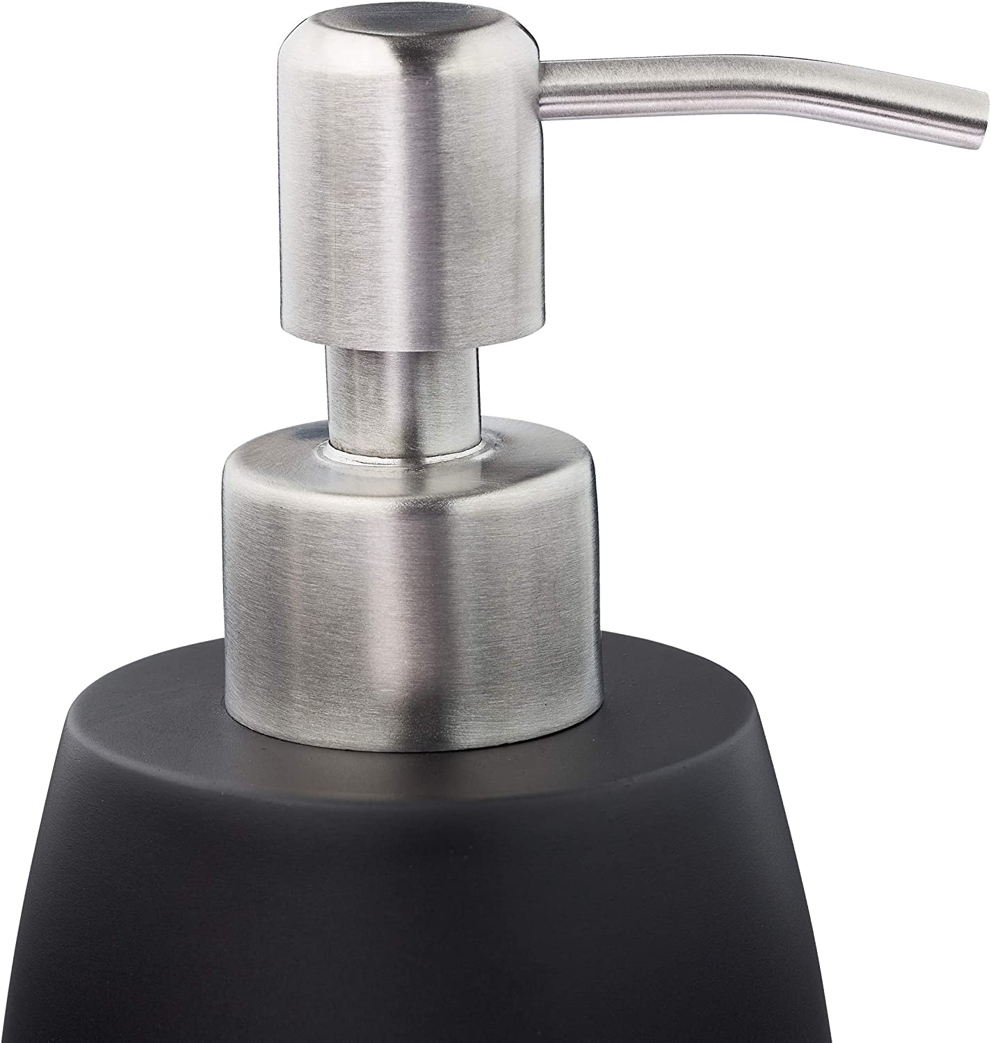 Relaxdays Σαπουνοθήκη Dispenser από Πολυρεσίνη - Black - 4052025908676