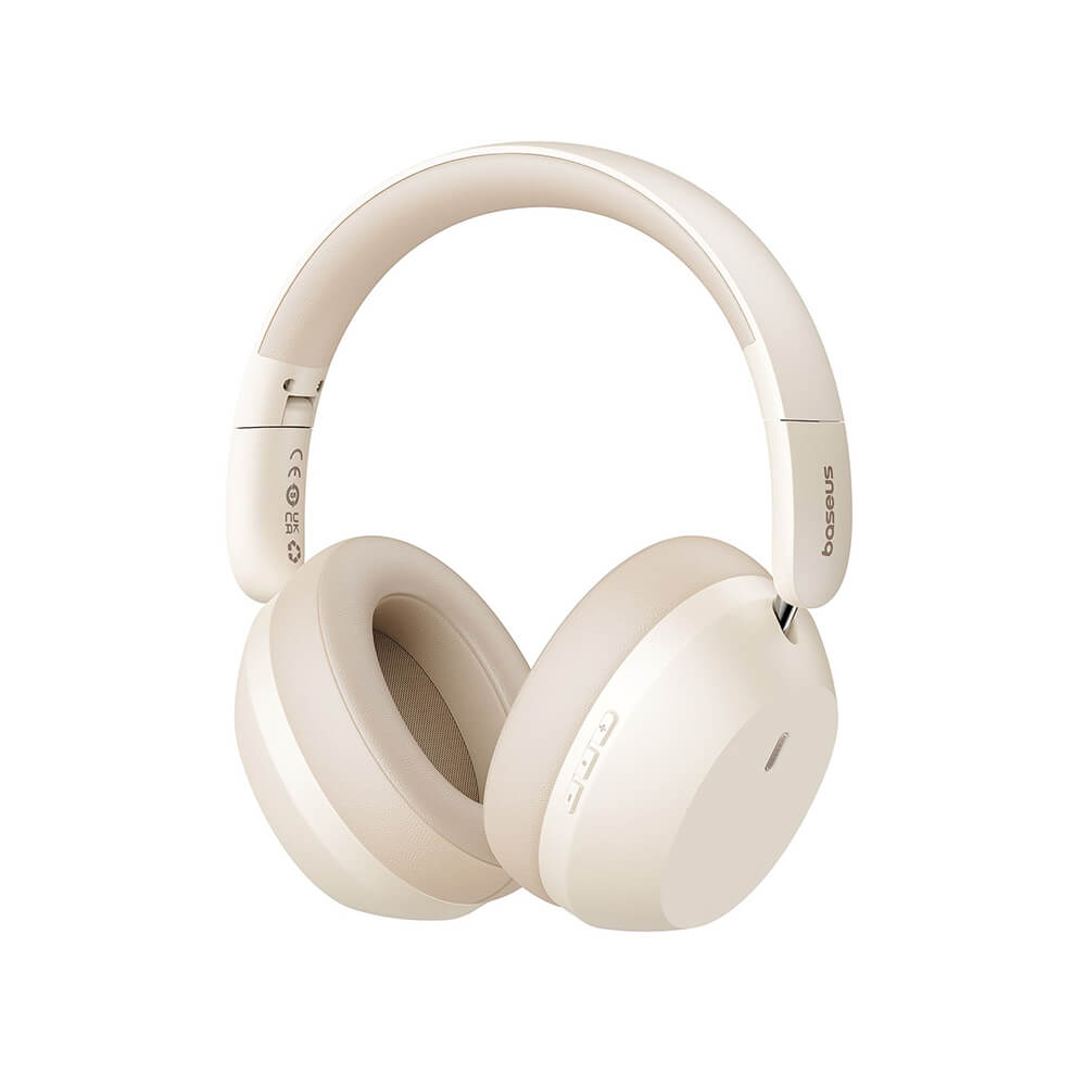 Baseus Bass 35 Max Ασύρματα Ακουστικά - Bluetooth 5.3 - Stellar White