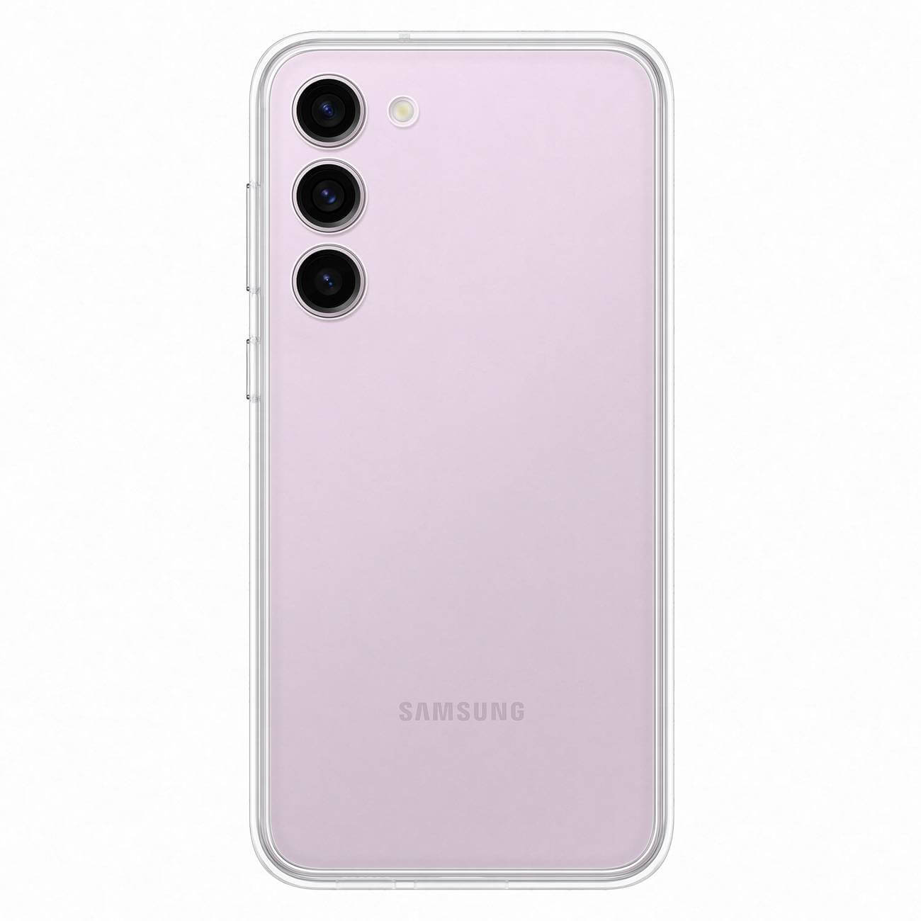 Samsung Frame Cover Samsung Galaxy S23+ Σκληρή Θήκη με Πλαίσιο Σιλικόνης - White - EF-MS916CWEGWW