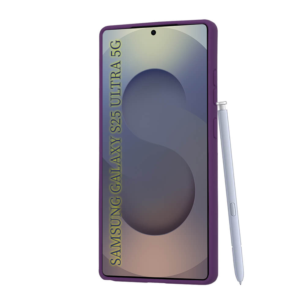 Techsuit Samsung Galaxy S25 Ultra - MagSafe Pro - Σκληρή Θήκη με Πλαίσιο Σιλικόνης - Purple