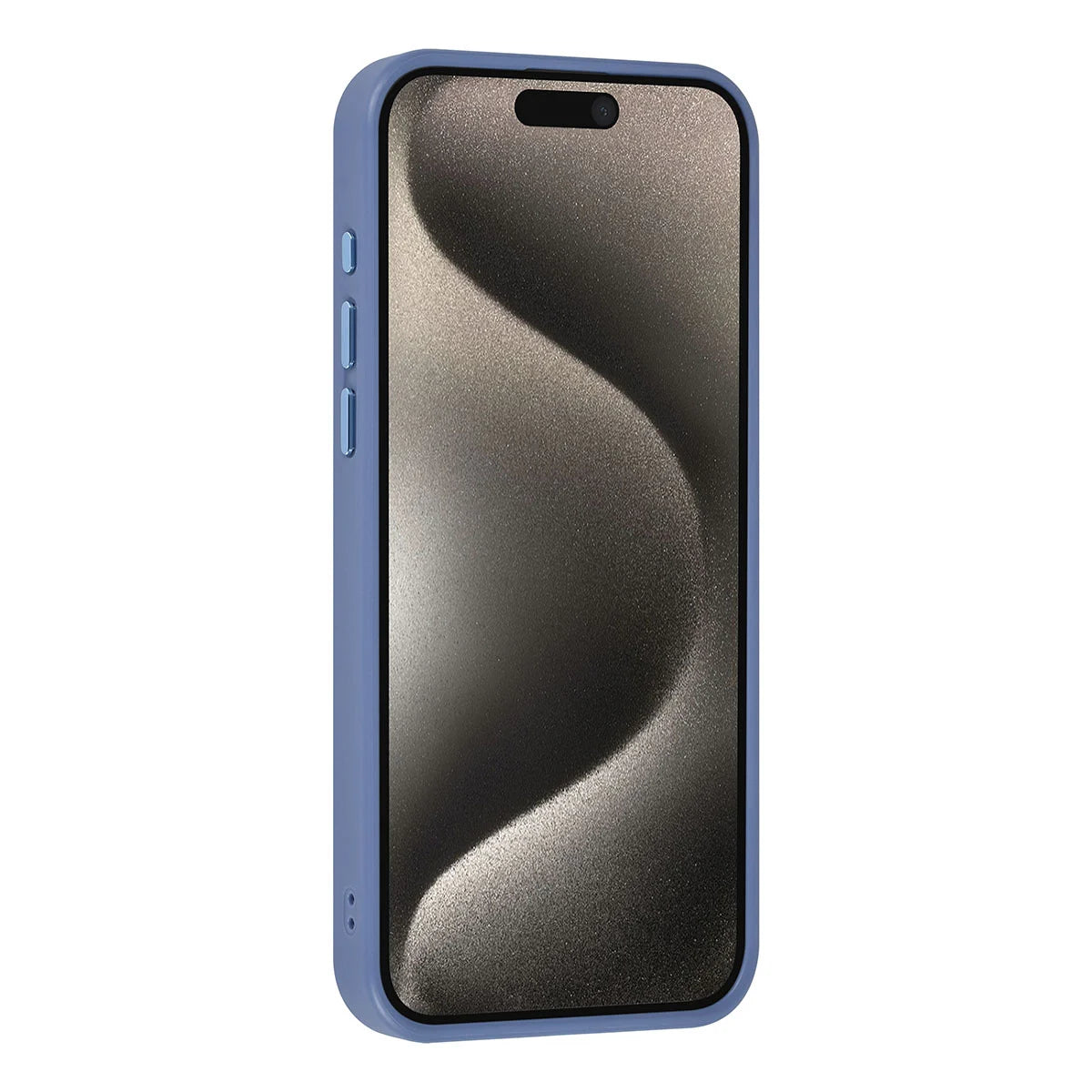 Tuniq iPhone 15 Pro Max - Σκληρή Θήκη με Πλαίσιο Σιλικόνης - Ανοιχτό Μπλε / Διάφανο
