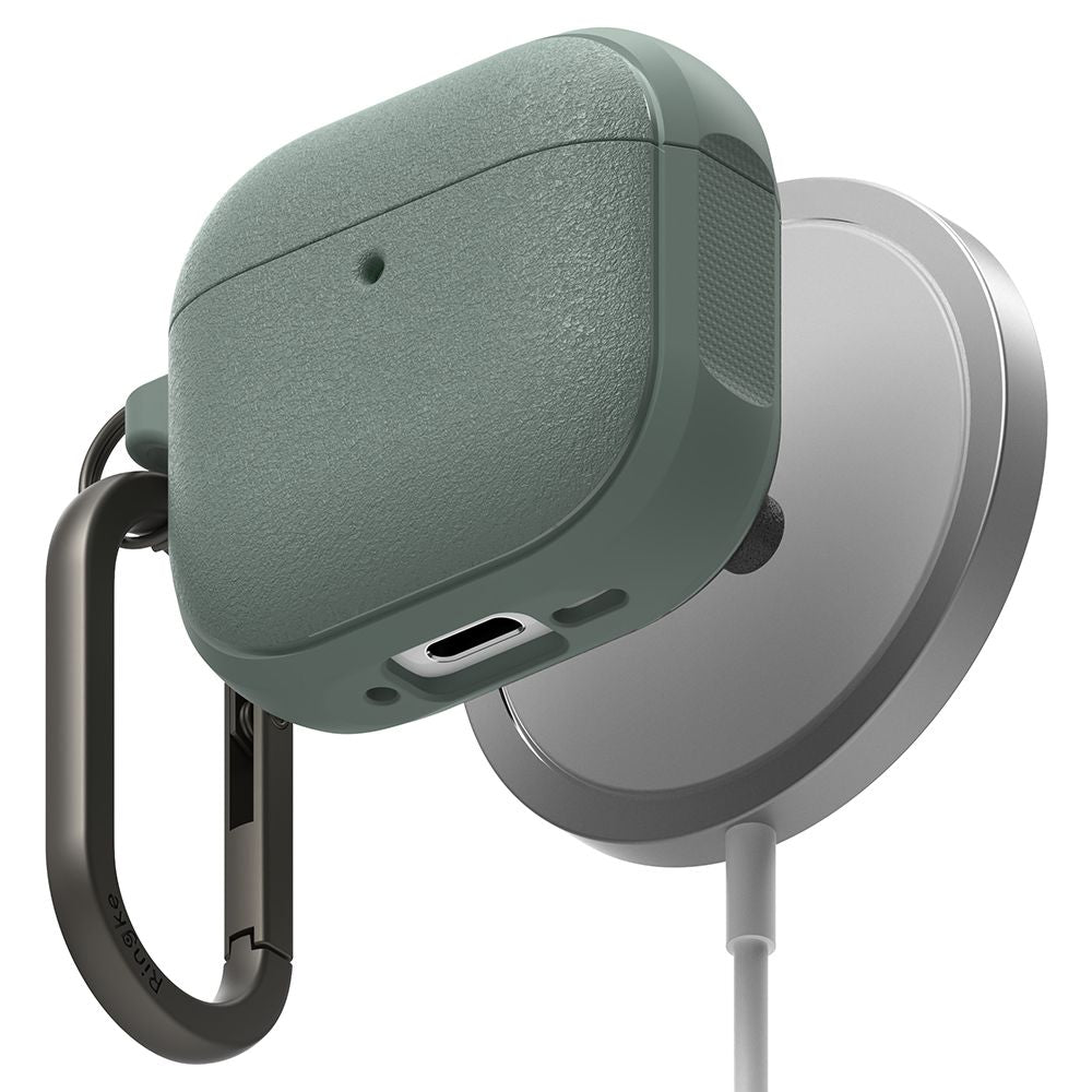 Ringke AirPods 4 Θήκη Σιλικόνης με MagSafe - Onyx Magnetic - Sage Green