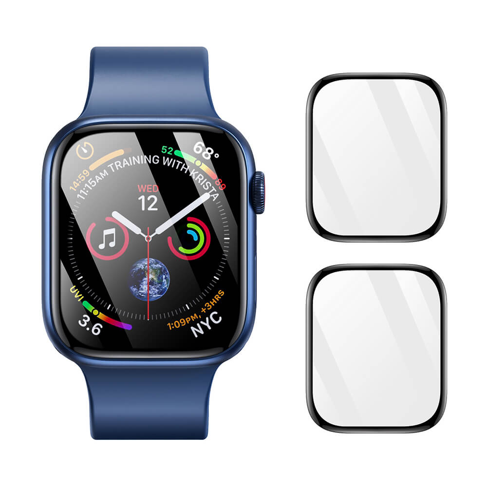 Dux Ducis Προστασία Οθόνης Apple Watch 10/11 - 46mm - Pmma Screen Protector Series Αντιχαρακτικό Γυαλί Οθόνης - 2 Τεμάχια - Black