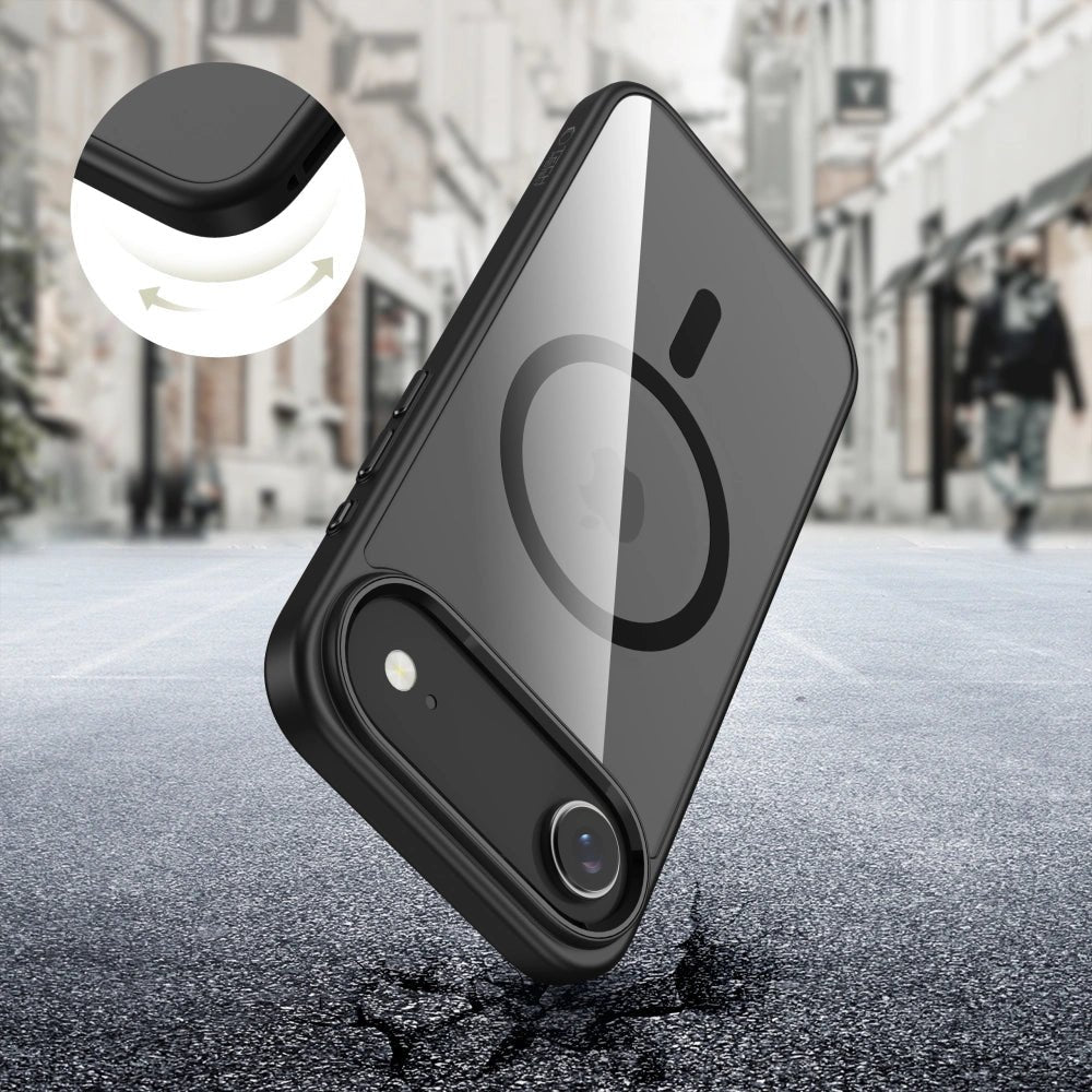 Tech - Protect iPhone Air MagMat - Σκληρή Θήκη με Πλαίσιο Σιλικόνης και MagSafe - Black / Διάφανη