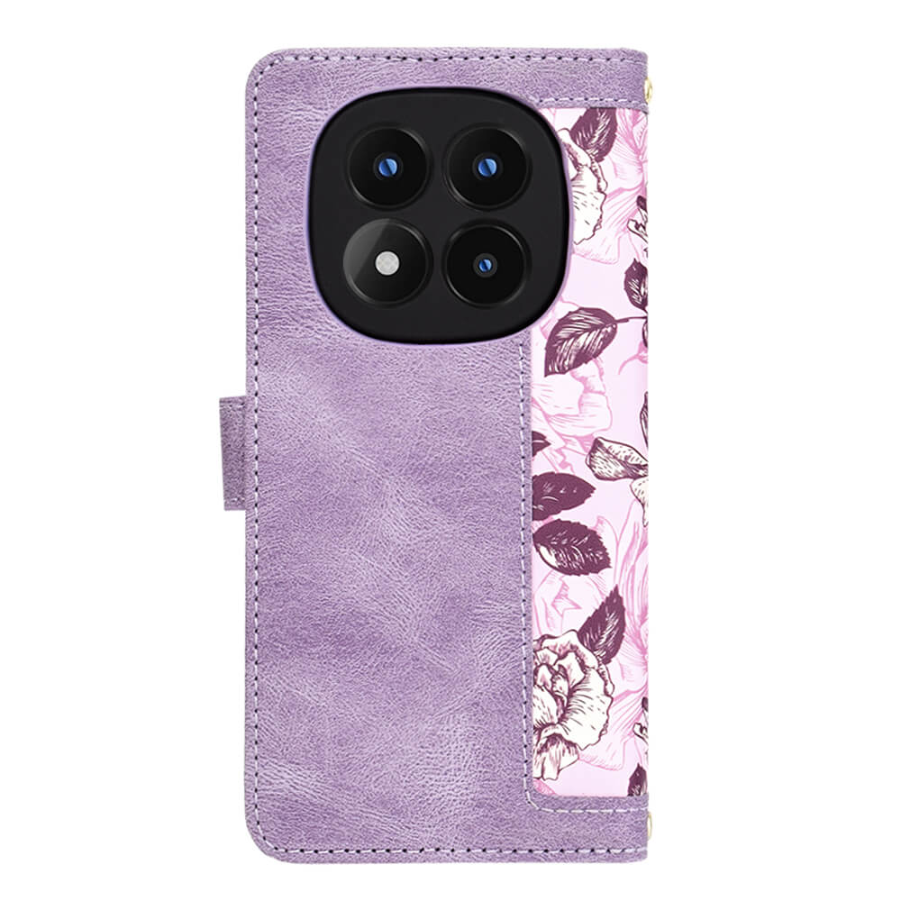 Techsuit Xiaomi Redmi Note 14 Pro+ 5G - FlipCraft - Θήκη Πορτοφόλι από Δερματίνη - Mysterious Purple